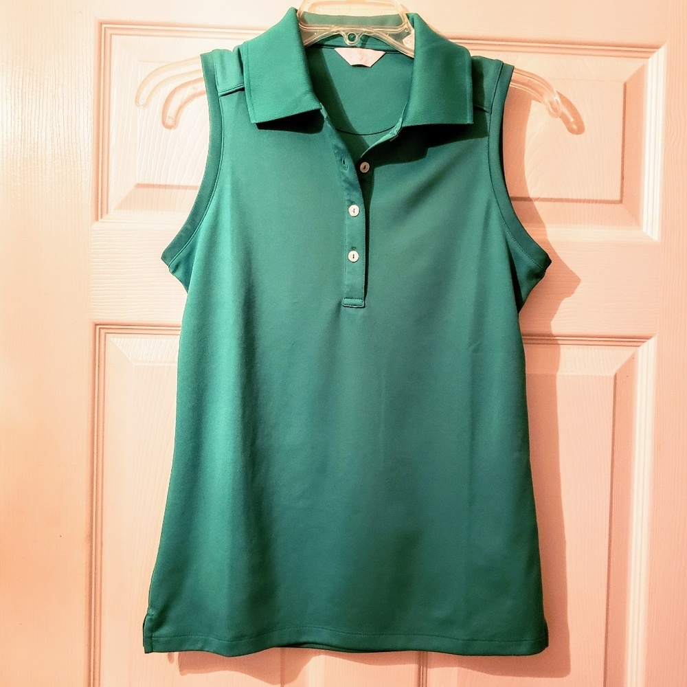 Callaway Women's Sleeveless Golf Polo Shirt